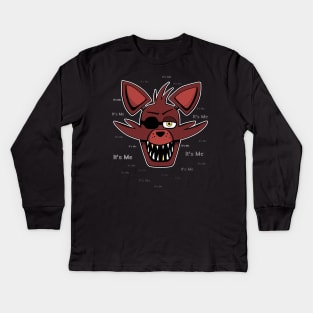 Five Nights at Freddy's - Foxy - It's Me Kids Long Sleeve T-Shirt